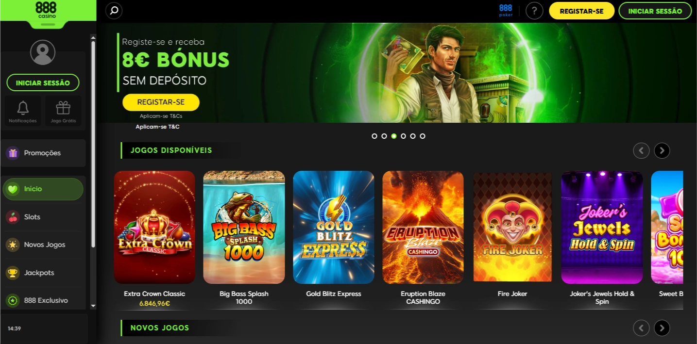 888 Casino: Maior Coleção de Jogos Originais