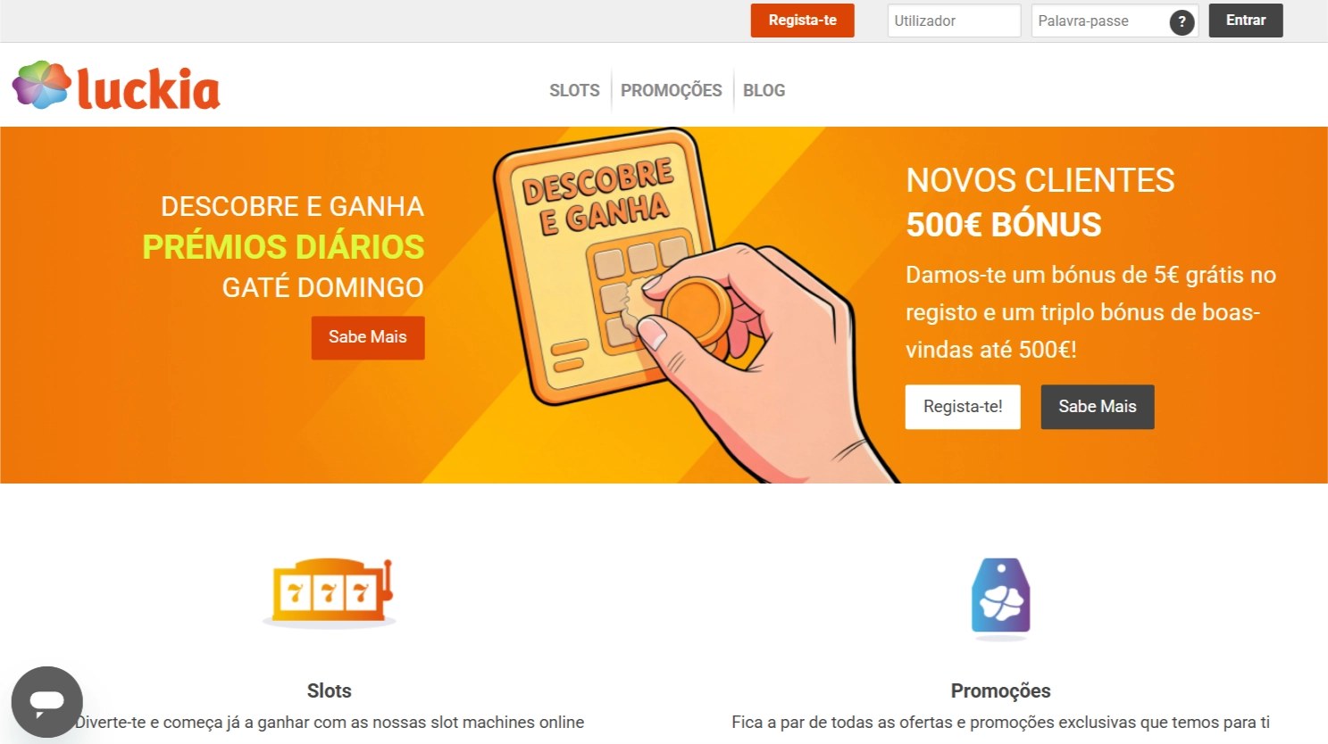 Luckia: Bónus de Casino Mais Diversificados